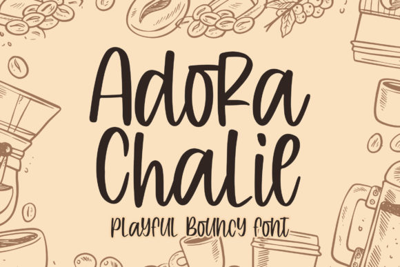 Adora Chalie: A Modern Display Font for Business Branding