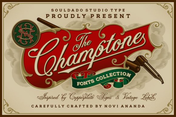 Champtone: A Display Font That Elevates Campaign Design