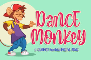 Dance Monkey: A Fun and Quirky Display Font for Branding