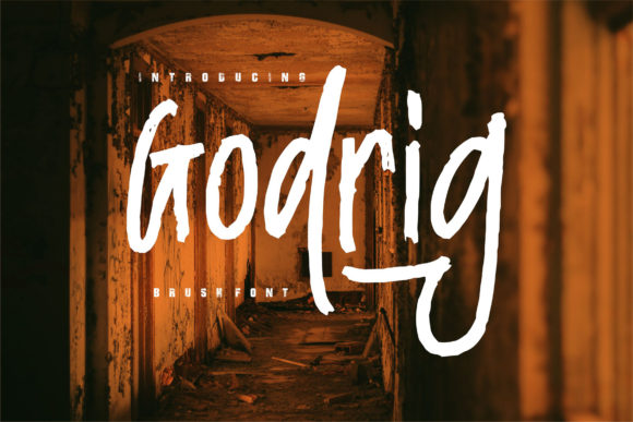 Godrig Display Font for Web Design