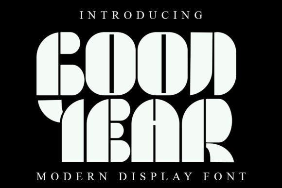 Good Year: A Bold Display Font for Modern Editorial Design