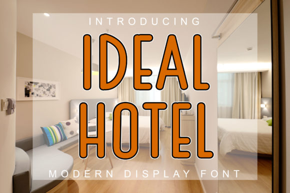 Ideal Hotel: A Modern Font for Handmade Creations