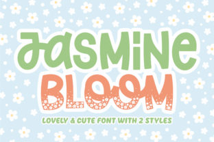 Jasmine Bloom: A Display Font for Campaign Impact