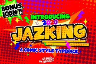 Jazking: A Bold Display Font for Web Design