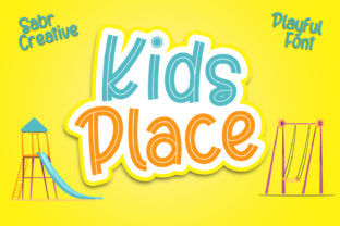 Kids Place: A Display Font That Sparks Creativity