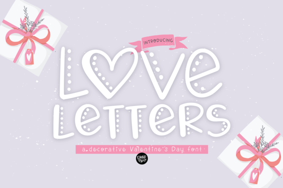 Love Letters Font for Romantic Branding Projects