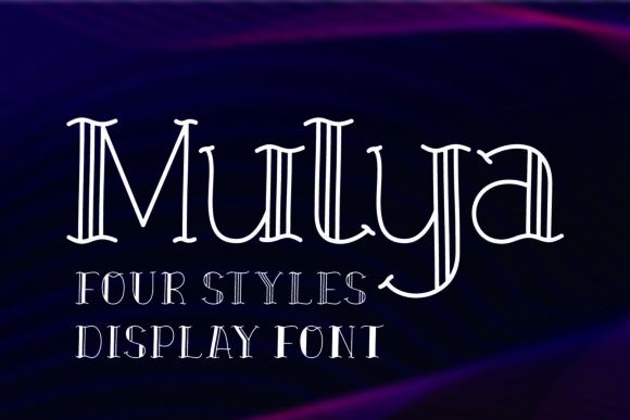 Mulya: A Display Font for Thoughtful Editorial Design
