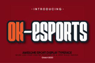 Ok-Esports: A Bold Font That Elevates Brand Identity
