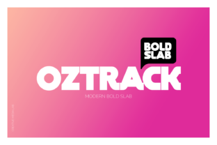Oztrack Display Font Review