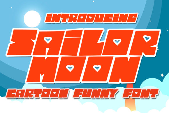 Sailor Moon Font for Bold Campaign Design