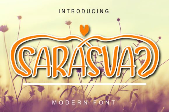 Sarasvaz Font for Eye-Catching Branding