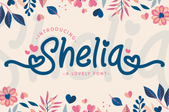 Shelia: A Playful Display Font for Editorial Design