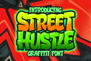 Street Hustle: A Bold Display Font for Urban Branding