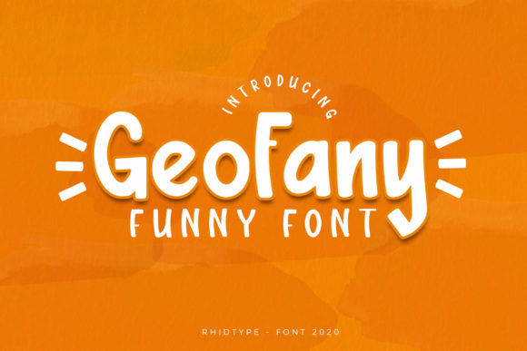 The Geofany: A Display Font That Elevates Your Editorial Design