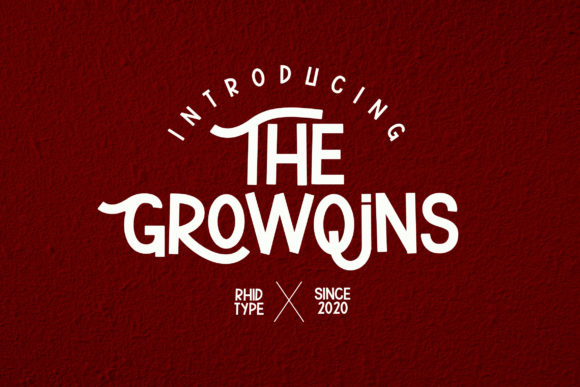 The Growqins: A Bold Display Font for Web Design
