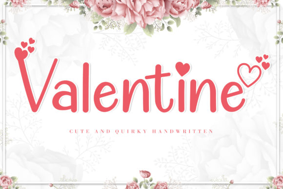 Valentine Cute: A Playful Font for Romantic Web Designs